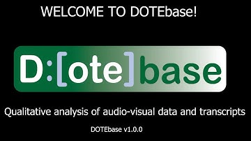 WELCOME to DOTEbase