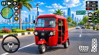 Crazy Auto Rickshaw Driving Game | City Ride Tuk-Tuk Gameplay 🛣️🛺 screenshot 3