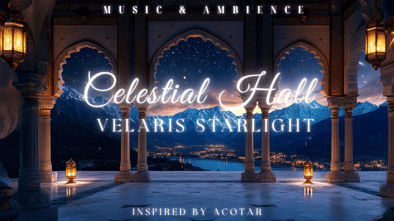 Celestial Hall | Magical ACOTAR-Inspired Music for Deep Relaxation, Serenity & Tranquil Retreats
