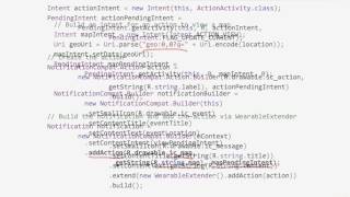 Notification Actions