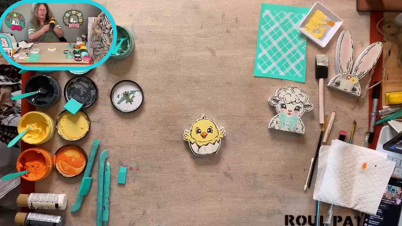 🐑🐥🐇 Chunky Spring Animals - diy craft kit 🐇🐥🐑