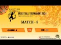 Agnels vs delhi  kaustubh memorial basketball tournament  fr agnel sports complex mumbai