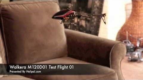 HeliPal.com - Walkera M120D01 Micro Helicopter Test Flight 01