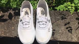 how to clean white shoes without turning them yellow
