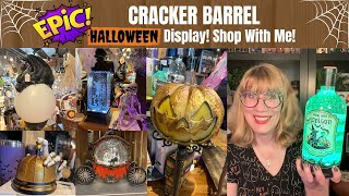 CRACKER BARREL EPIC Halloween Display! Shop With Me!
