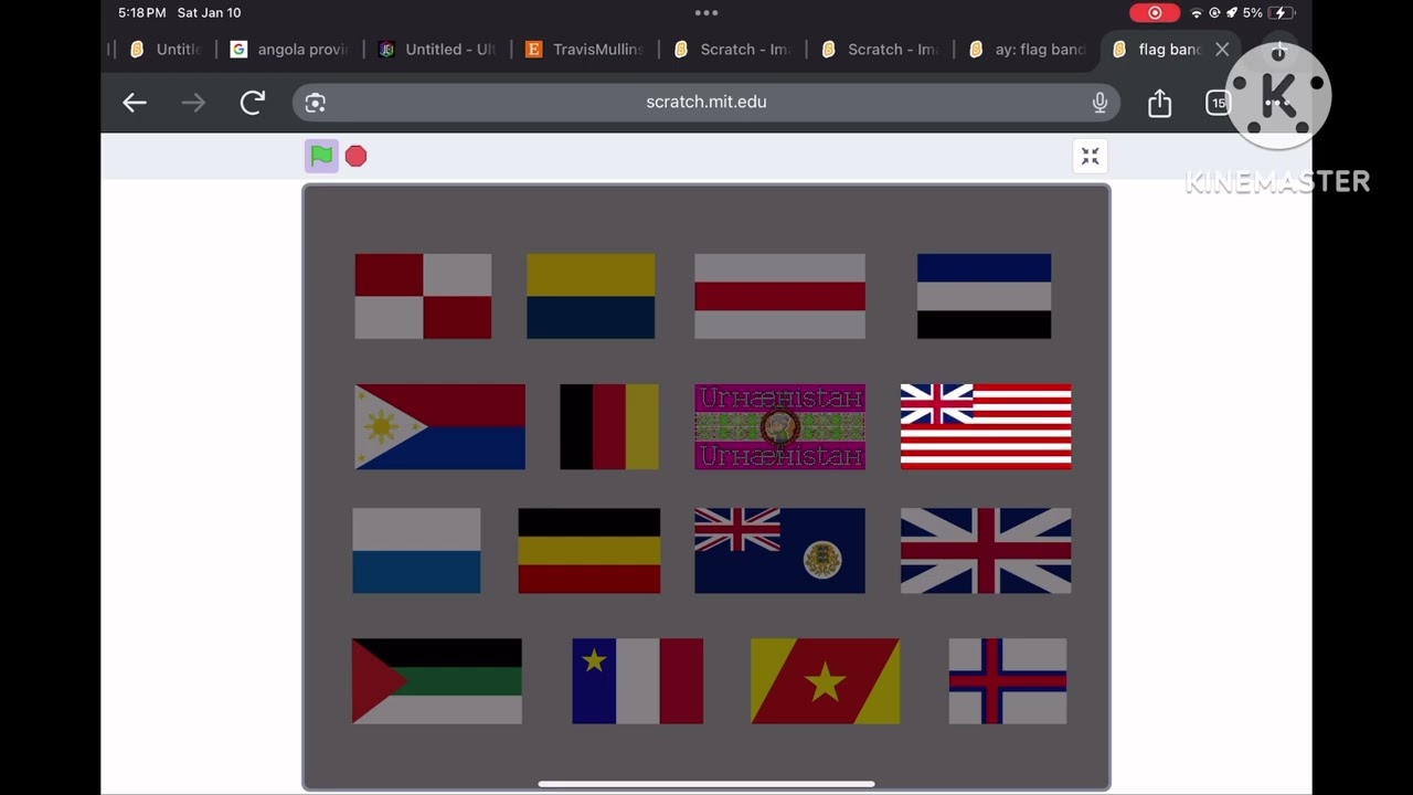 Flag band but something is off (but is fireworks sound by Asir @matematix)