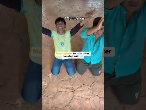 Mumbai walo se pucho baarish ke aane ke baad ki feeling 😌🌧 #relatable #funny #youtubeshorts #viral