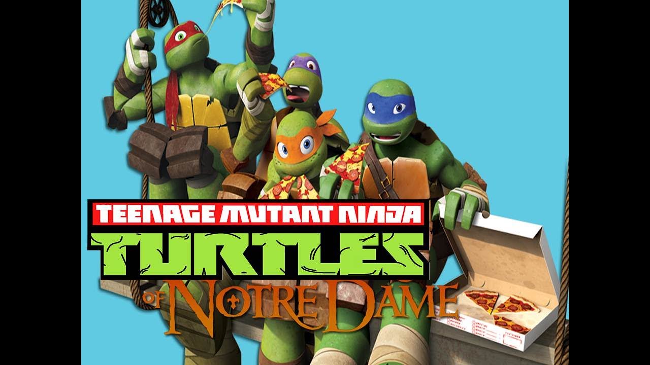 TMNT Of Notre Dame Shredder's death YouTube