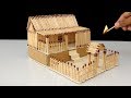 How to Make Match House Fire at Home - Match Stick House