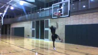 Lonnie dunking at firstenburg
