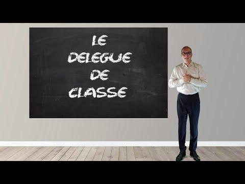 Vidéo: Comment être Un Chef De Classe En
