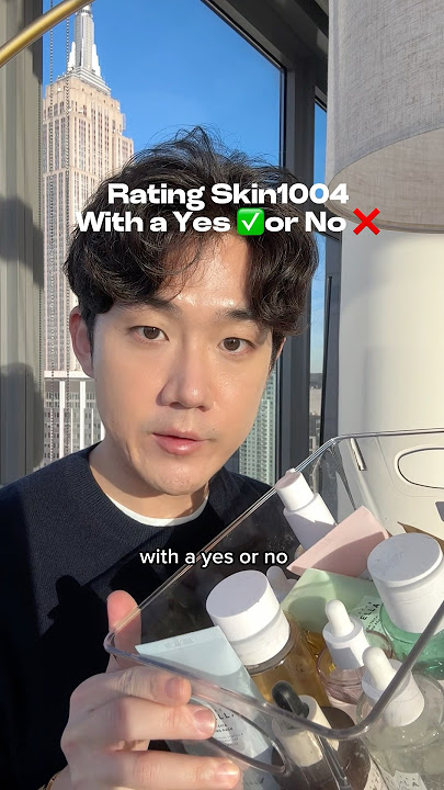 Rating Skin1004 with a yes ✅ or no❌ #skin1004 #kbeauty #korean #acne