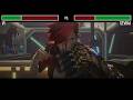 Vi vs. Sevika fight WITH HEALTHBARS | HD | Arcane