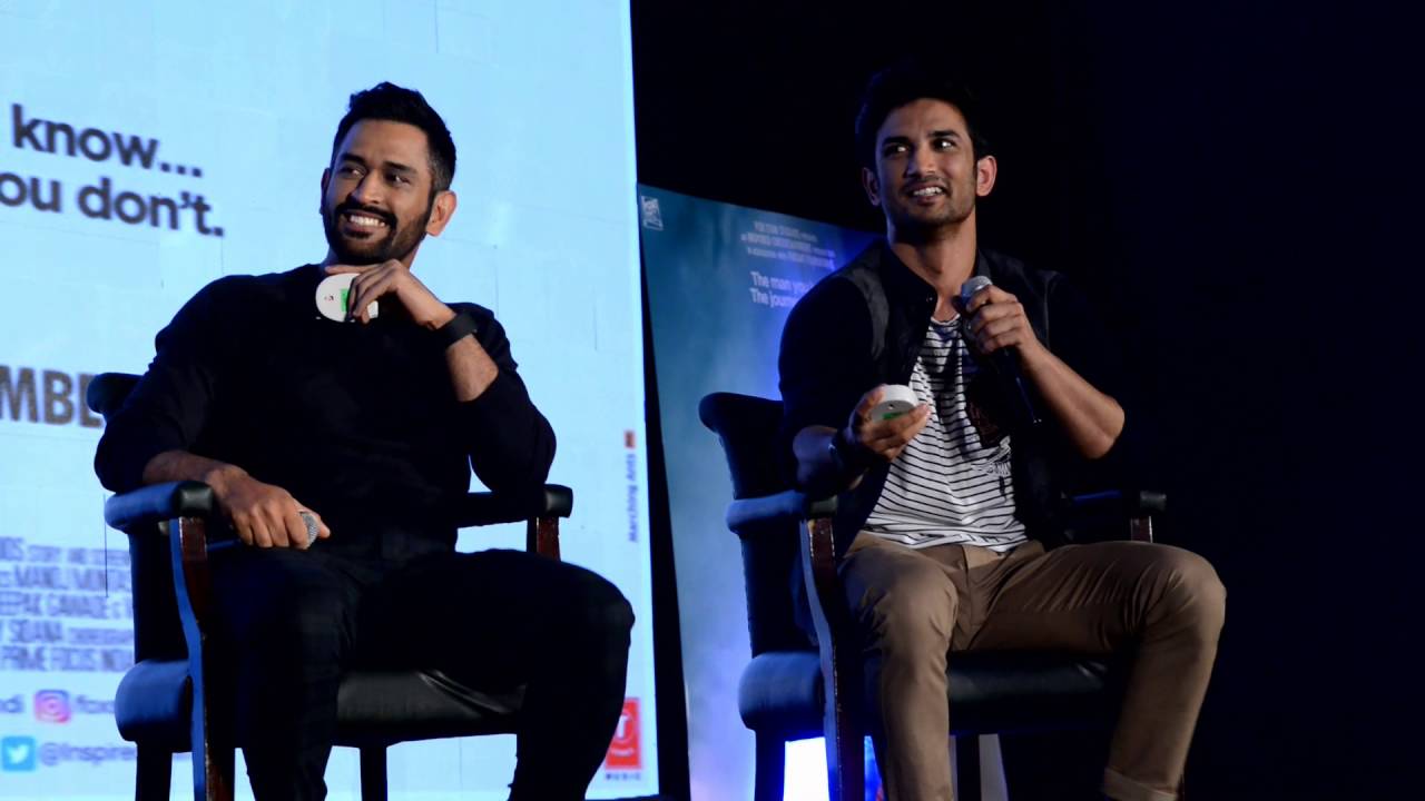 MS DHONI SUSHANT SINGH RAJPUT ANTAKSHREE COMPITITION