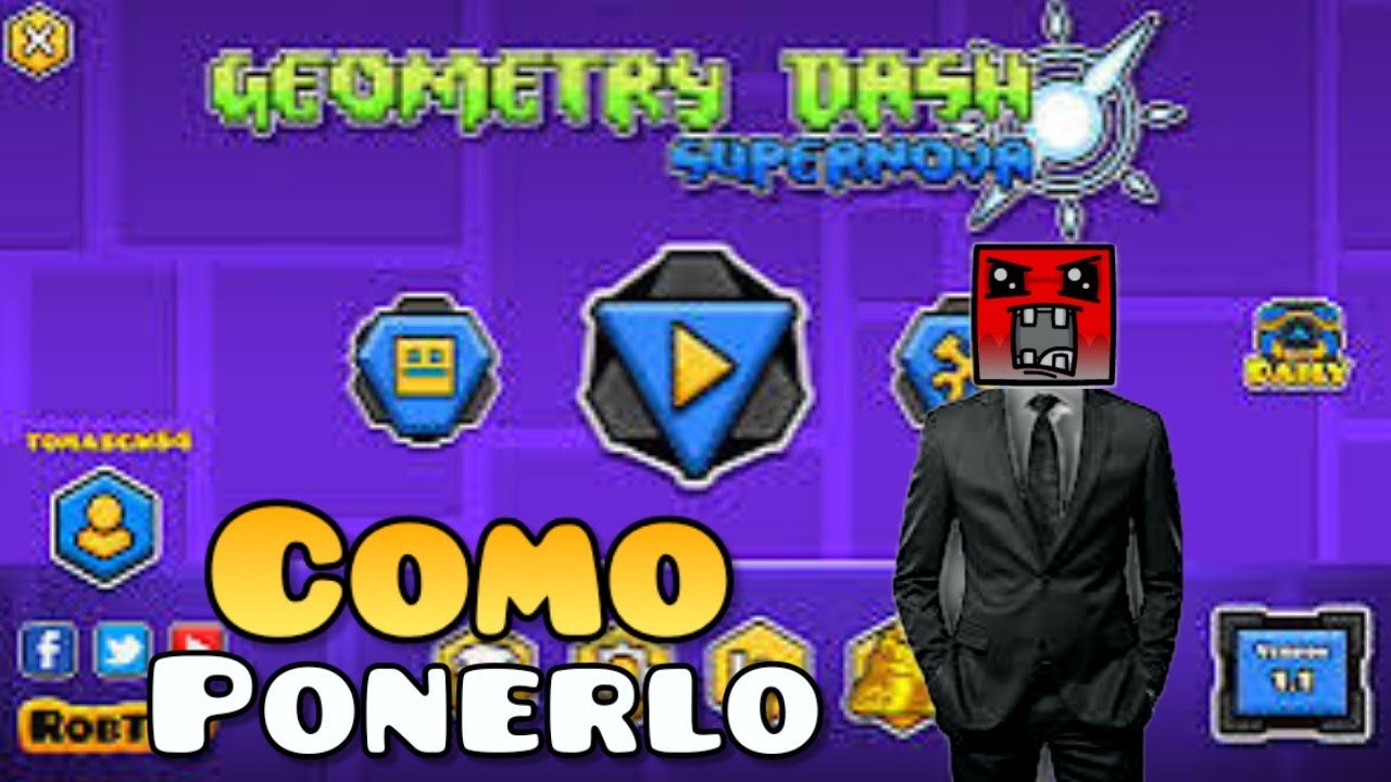 🤖DESCUBRE COMO PONER TEXTURE PACK en Geometry Dash 2.2!!!🔥 - YouTube