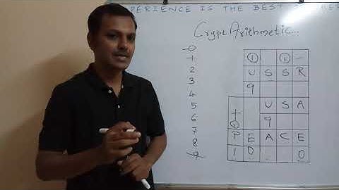 Cryptarithmetic Problem in Artificial Intelligence #infosys #cryptarithm #ai #artificialintelligence