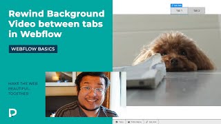 Rewind Background Video between tabs in Webflow
