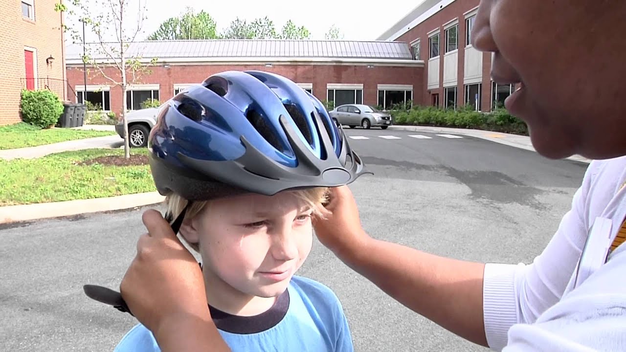 Bike Safety How To Fit Kids For Bike Helmets Youtube