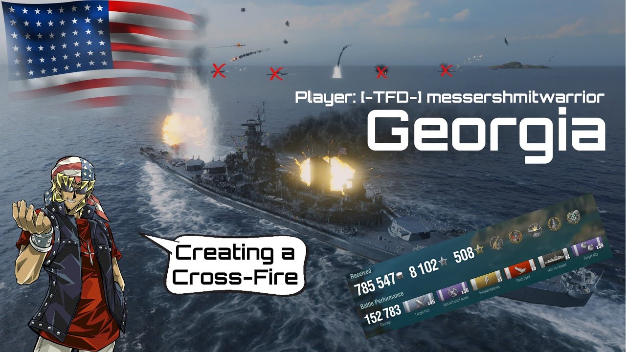 World of Warships: Creating a Cross-Fire