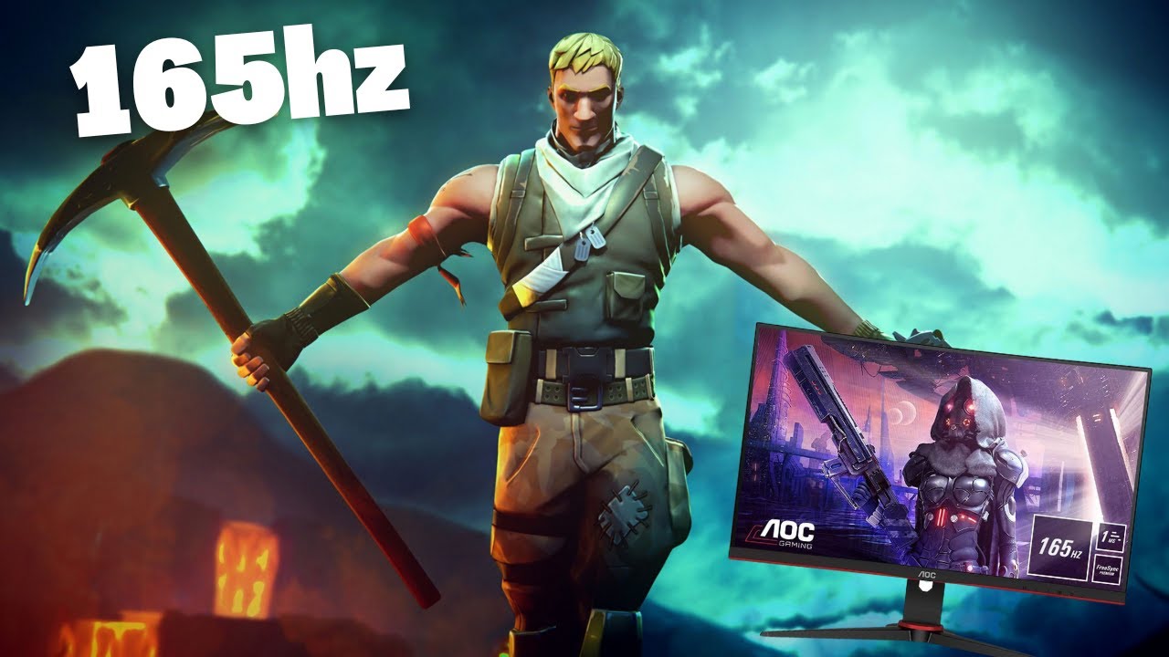My First Time On 165hz | Fortnite