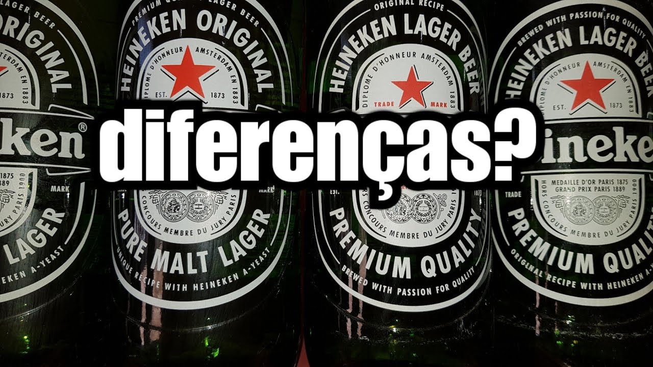 Heineken Premium Quality ou Pure Malt Larger YouTube