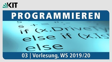 03: Kontrollstrukturen, Ausdrücke, Programmieren von Schleifen, Unterschied for- und while-Schleifen