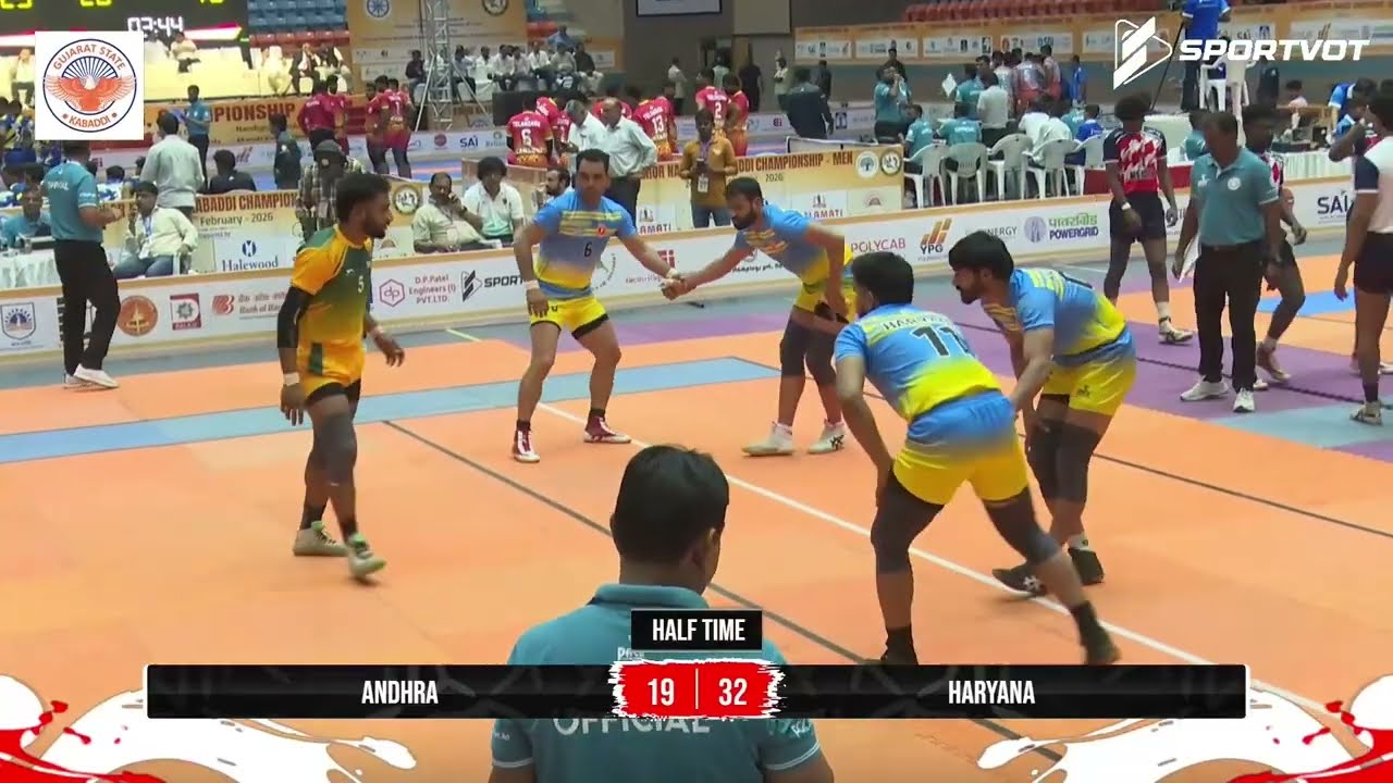 Haryana On Fire! 🔥 49-30 Win vs Andhra | 72nd Senior National Kabaddi 2026