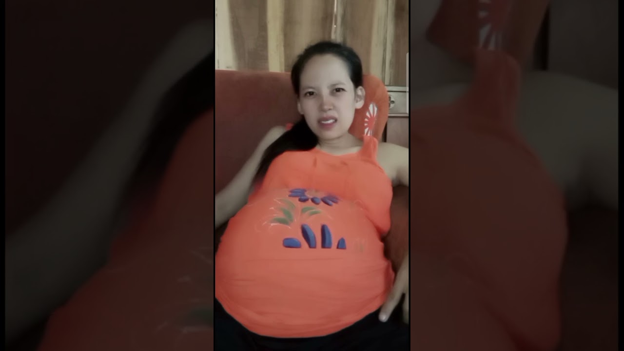 Bumil Cantik Lagi kontraksi #pregnant