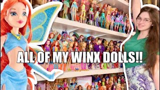 *WINX CLUB DOLL COLLECTION UPDATE * 2023 all of my Winx dolls