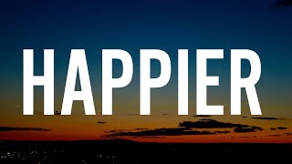 Olivia Rodrigo - happier (Lyrics) Resimi