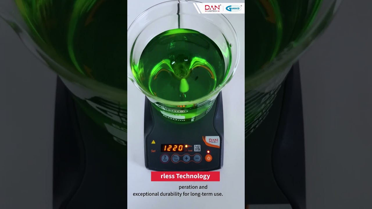 Slim Yet Powerful – Flat Stirrer for Everyday Lab Use 