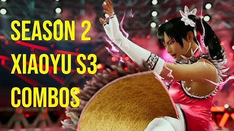 SEASON 2 Ling Xiaoyu Staple Combos x3 for Tekken 8 with relaunch setups
