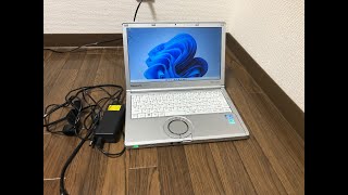 Panasonic CF-NX2ADHCS/Core i5-3340M 2.70GHz/4GB/新品SSD256GB/Win11Pro /Office365/バッテリー起動可/WEBカメラテレビ会議可