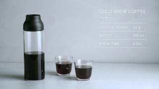 KINTO CAPSULE cold brew carafe (short ver.)