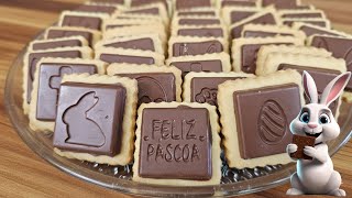 BOLACHAS DE PÁSCOA AMANTEIGADA - FÁCEIS E LINDAS, PERFEITA PARA VENDER - Priscila Pinho