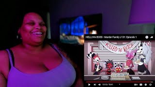 THIS IS CRAZY!!! HELLUVA BOSS - Murder Family S1: Episode 1 Reaction #TattooRika #RoadTo5K