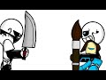 анимация в рисуем мультфильмы 2 ink sans vs cross sans