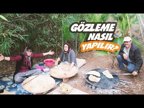 GÖZLEME YAPTIKK!!