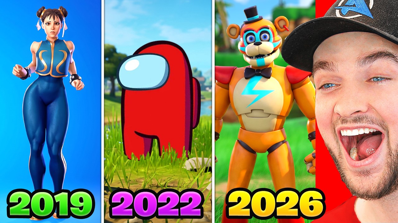 EVERY Fortnite GAMING Collab Trailer! (2019 - 2026)