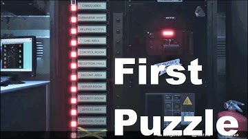 Daymare 1998 First Puzzle
