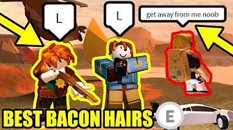 Myusernamesthis Youtube - rich bacon hair vs overconfident cop roblox jailbreak youtube