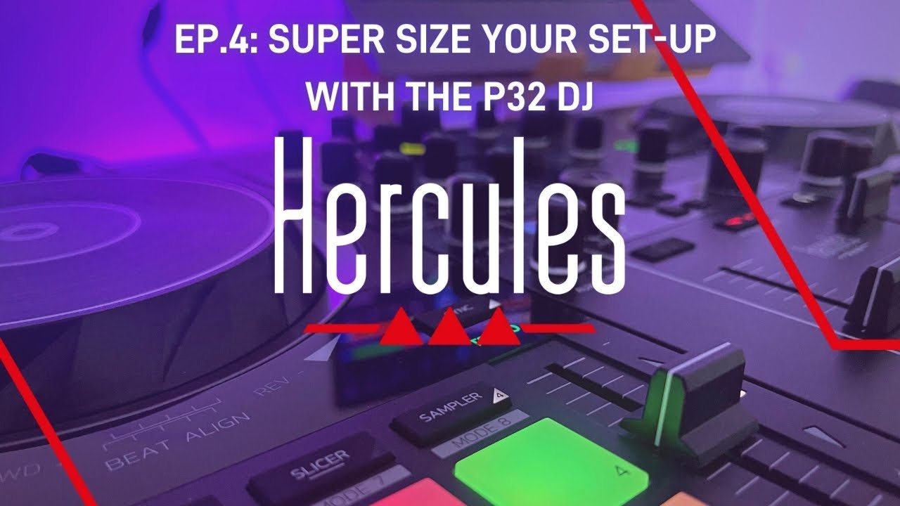 Mesa de Mezclas Hercules DJ P32