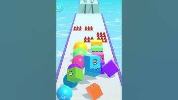 Ball Run 2048 Merge Number MAX LEVELS Gameplay Walkthrough Part 519 android, ios  #ballgame #shorts