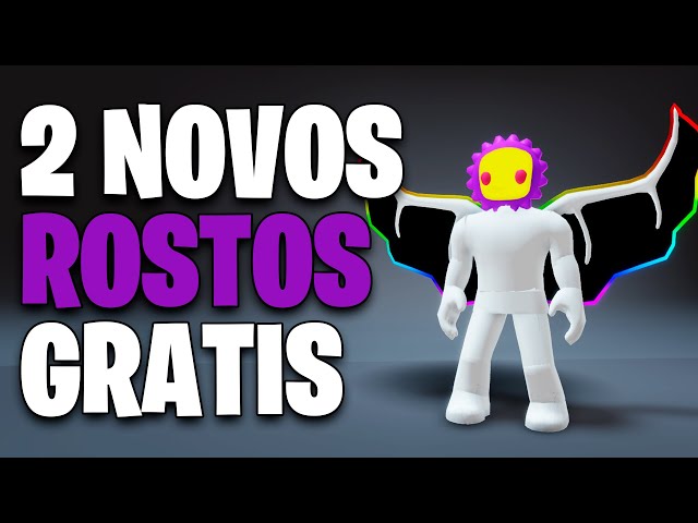 24 rostos grátis no roblox 