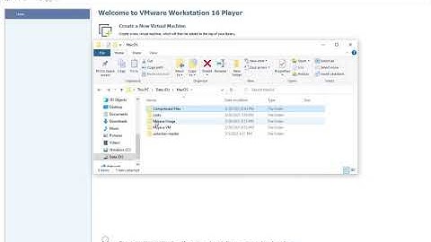 Create Mac OS Mojave VMware Image