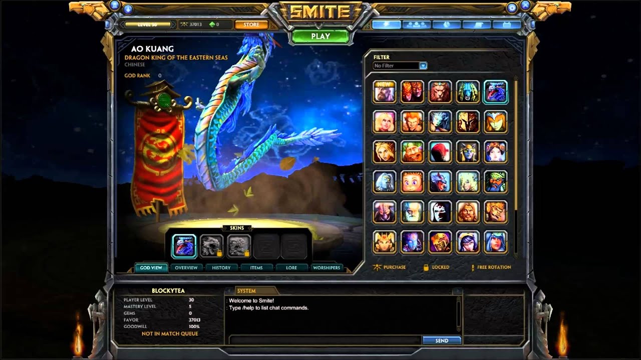 God Pronunciation Guide SMITE YouTube