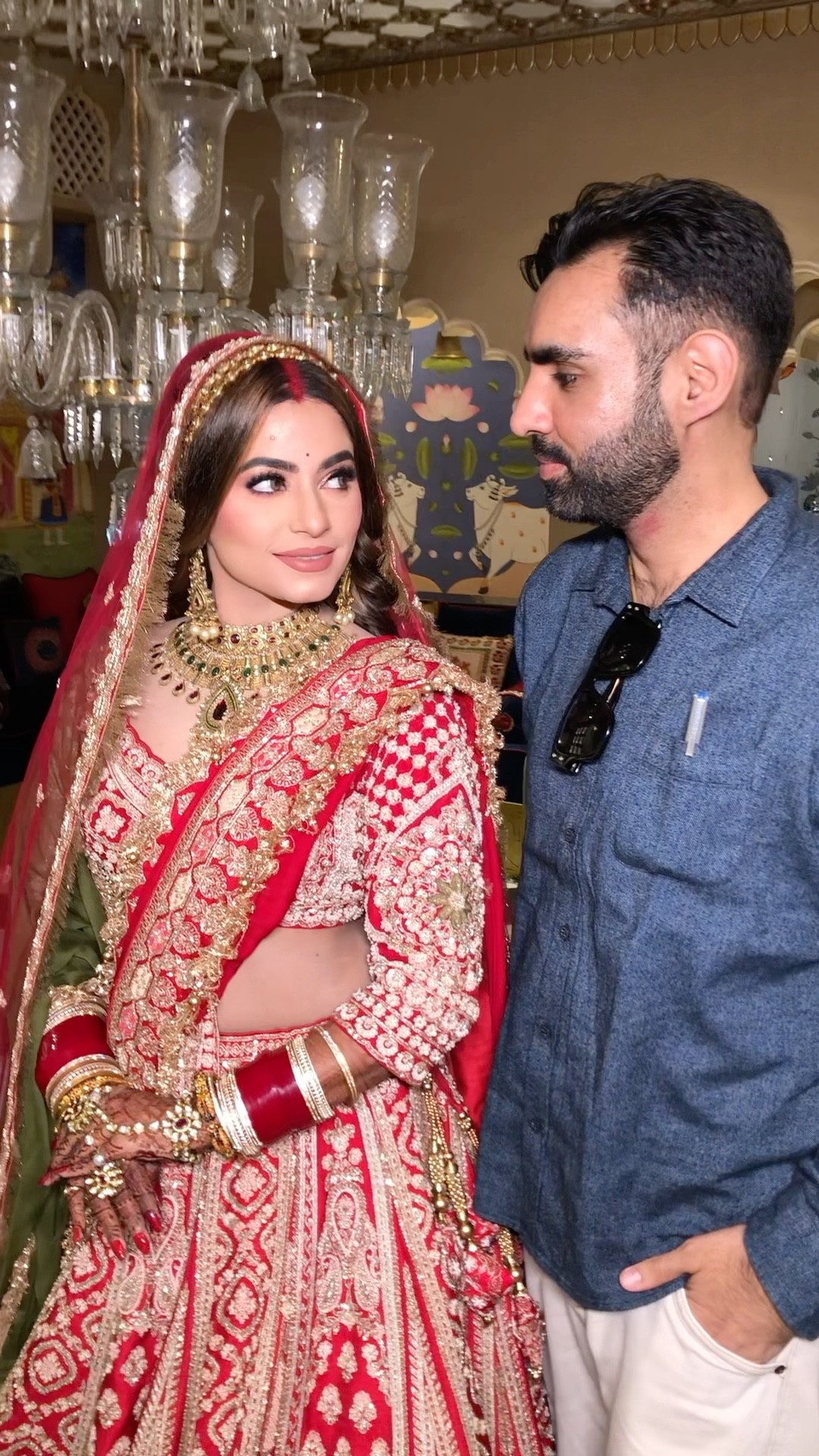 Ishq Hai ! Reception bride by Parul Garg