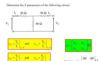 Lecture - Two Port Networks Part 1