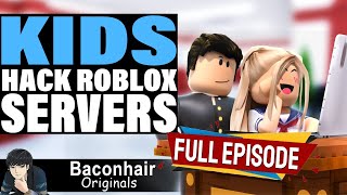 Kids HACK Roblox SERVERS, Will They Get Caught?, FULL MOVIE | roblox brookhaven 🏡rp