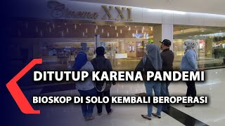 Ditutup karena Pandemi, Bioskop di Solo Kembali Beroperasi
